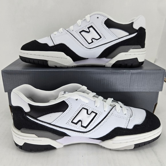 New Balance Other - New Balance 550 White Black GSB550CA Kids Boys Size 7 Sneakers New in Box